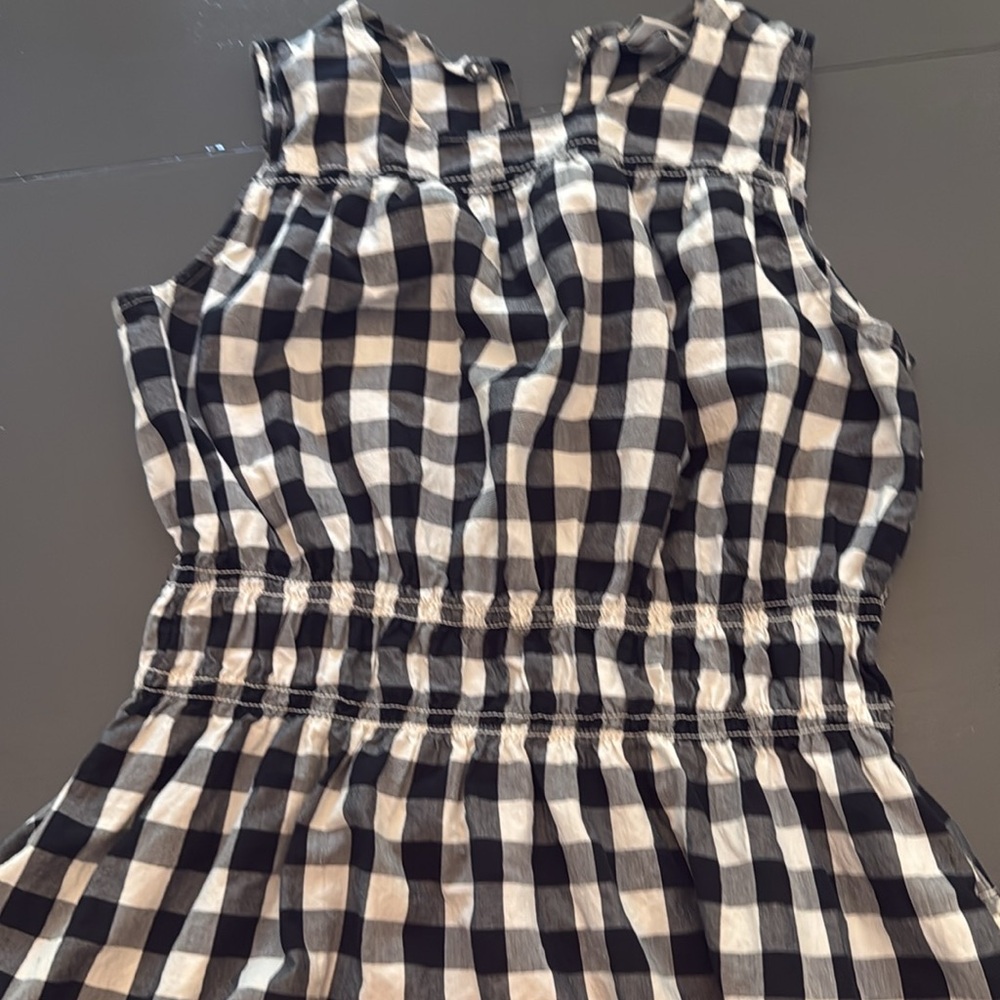 Gingham maxi dress - Picture 3 of 8